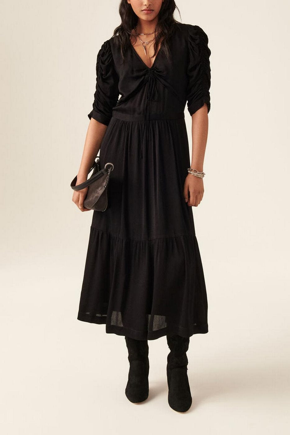 Robe Fercy - Noir - Femme