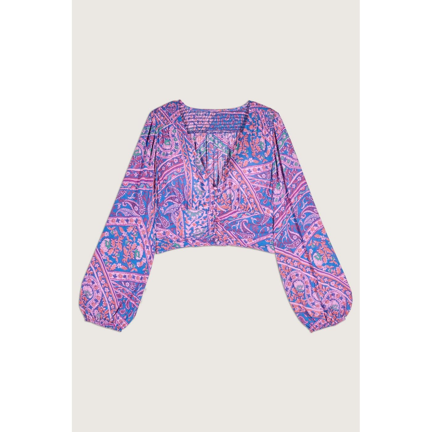 Top Finka - Bleu - Femme