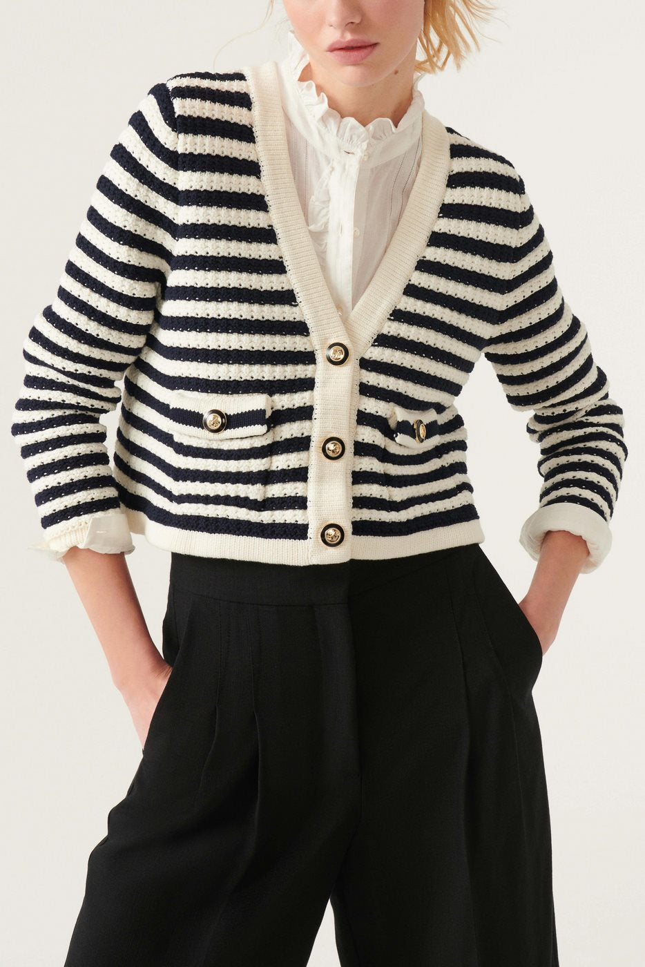 Gilet Gamden - Ecru - Femme