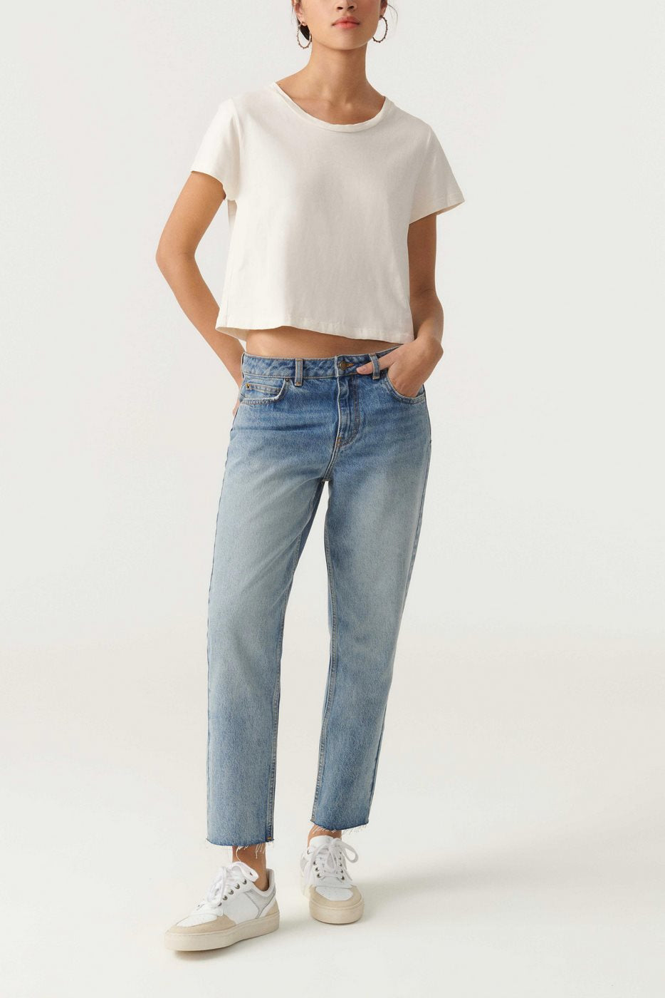 T-Shirt Idune - Ecru - Femme