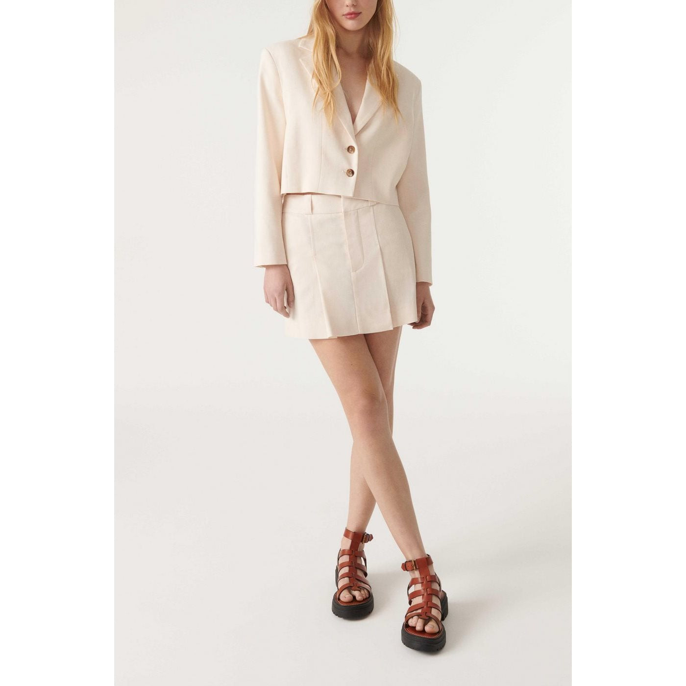 Jupe Short Kea - Ecru - Femme