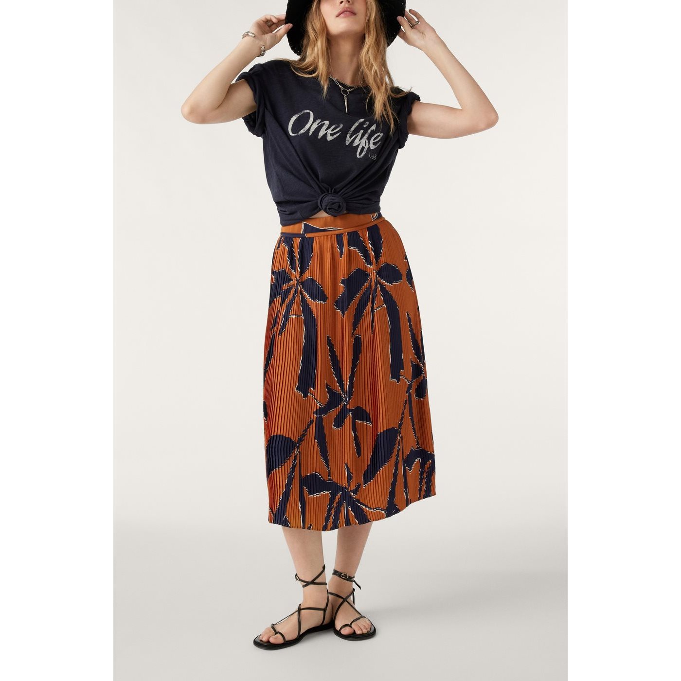 Jupe Kiko - Camel - Femme