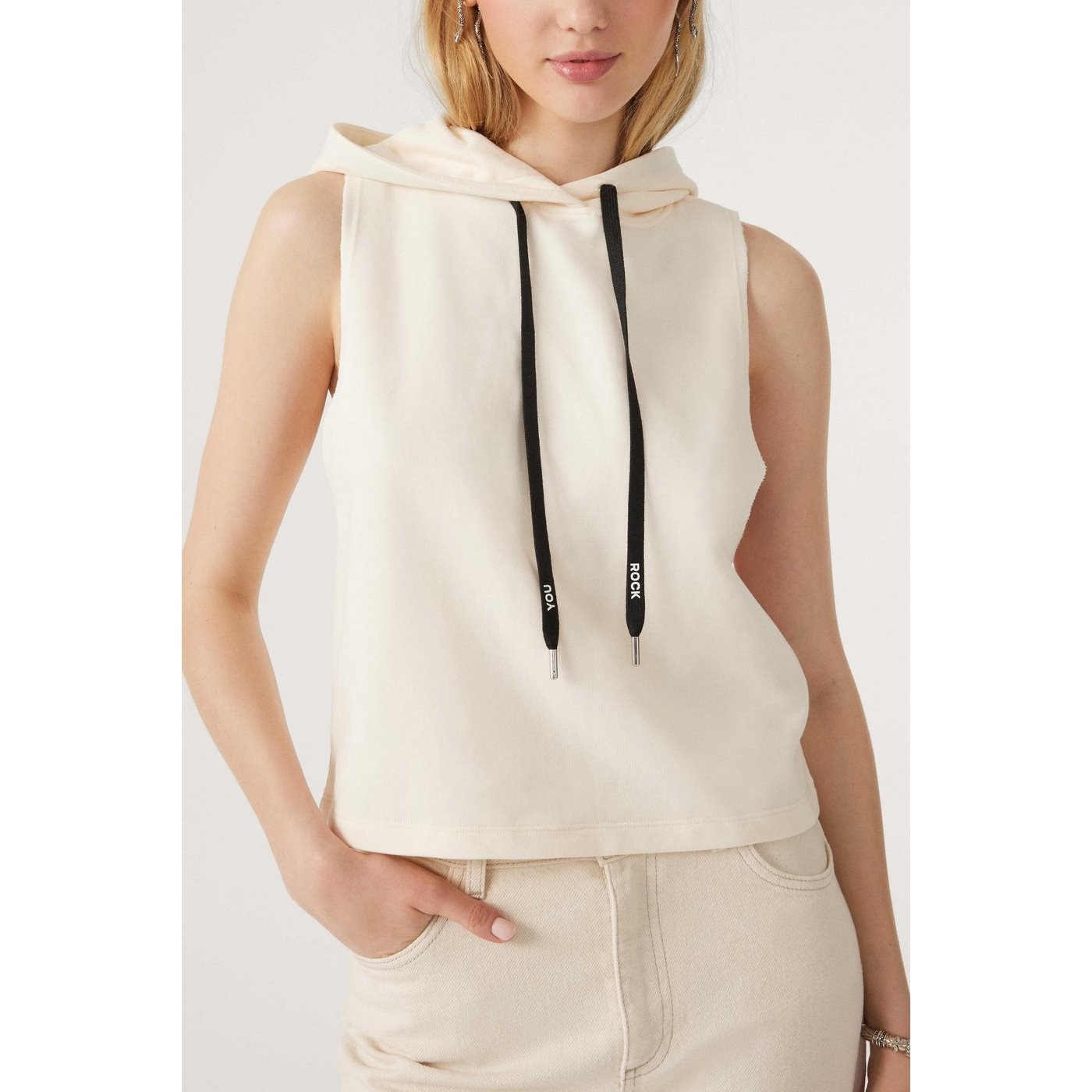 Sweat Laya - Creme - Femme