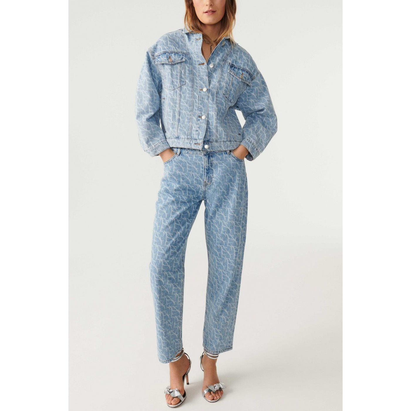 Jean Meva - Bleu Clair Usé - Femme