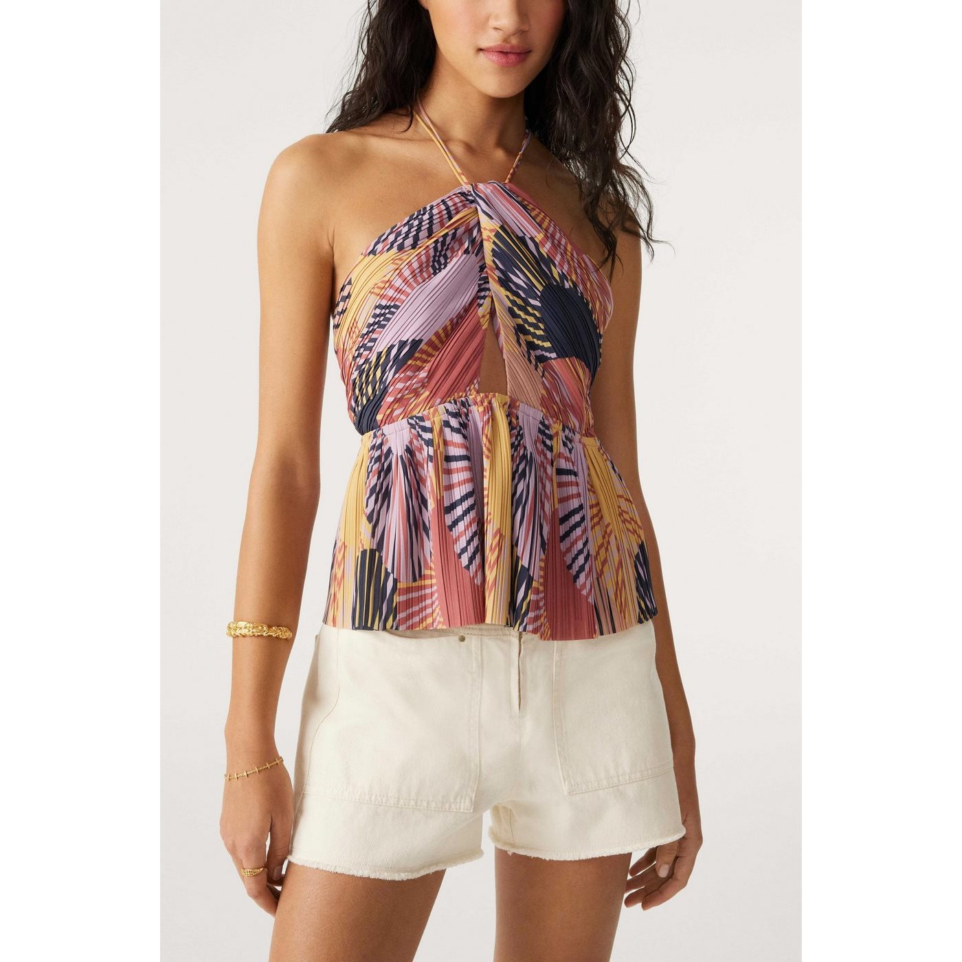 Top Nellie - Ocre - Femme