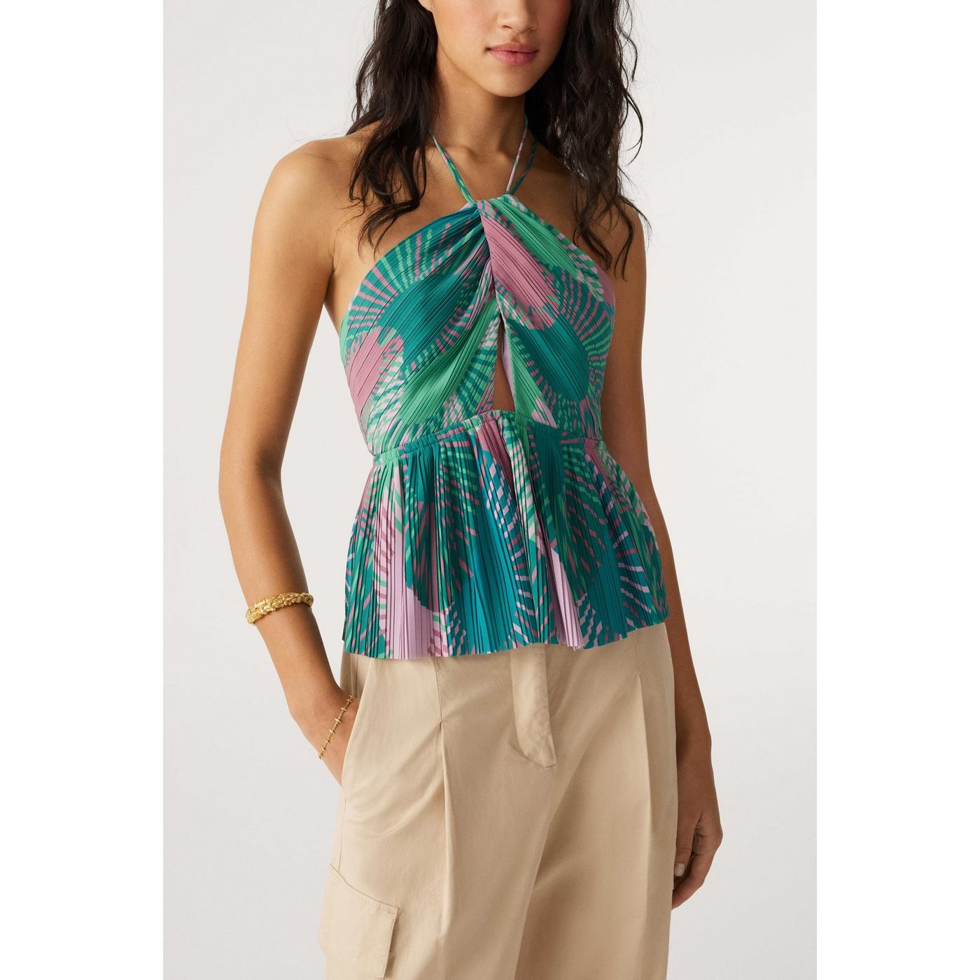 Top Nellie - Vert - Femme