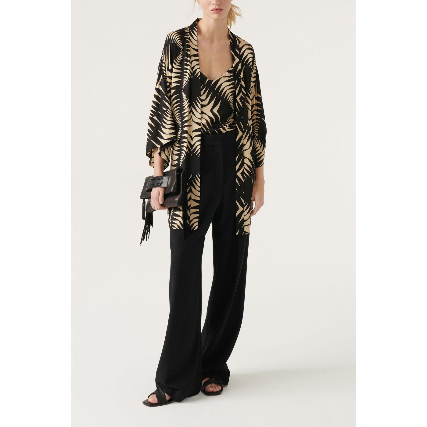 Kimono Nigel - Noir - Femme