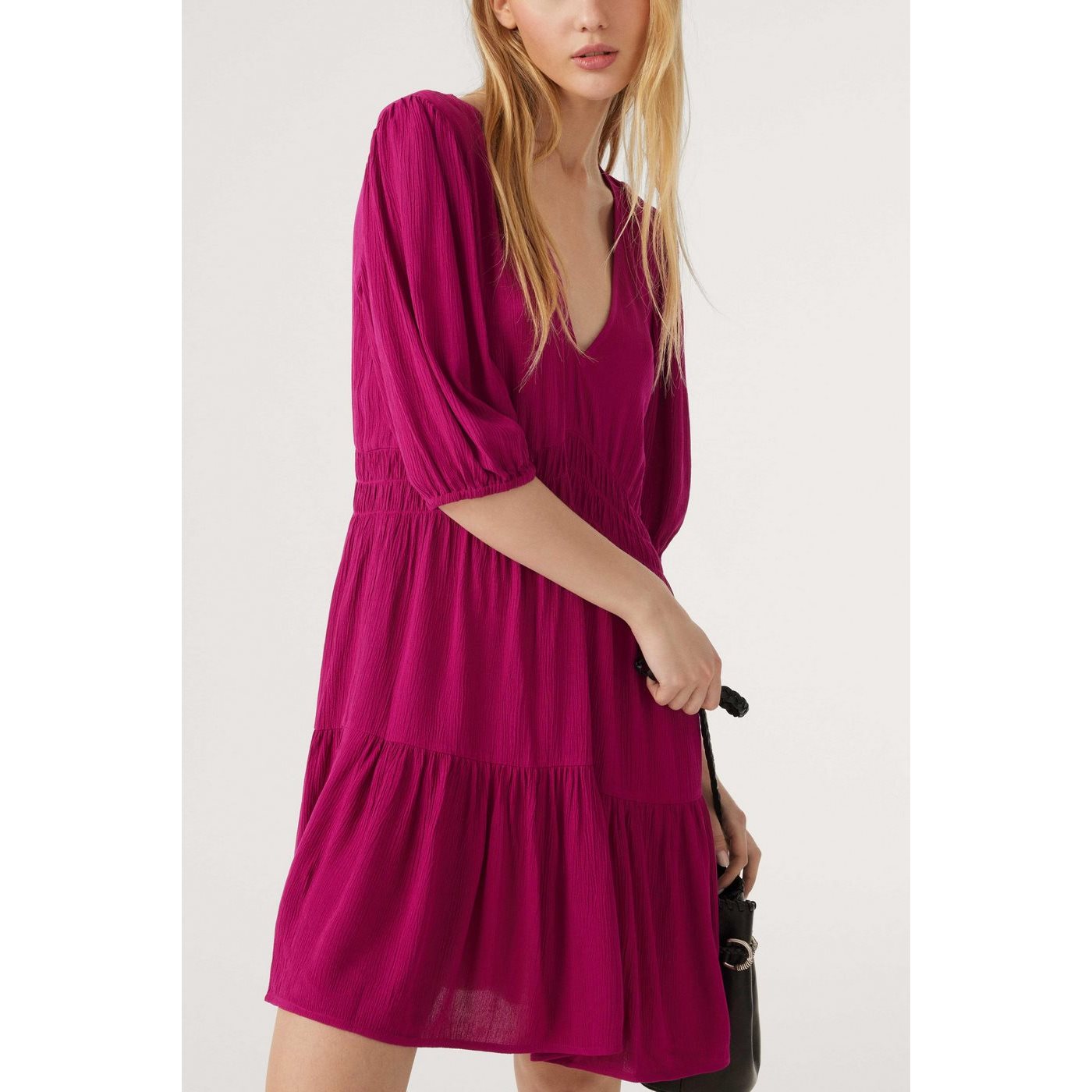 Robe Nola - Fuchsia - Femme
