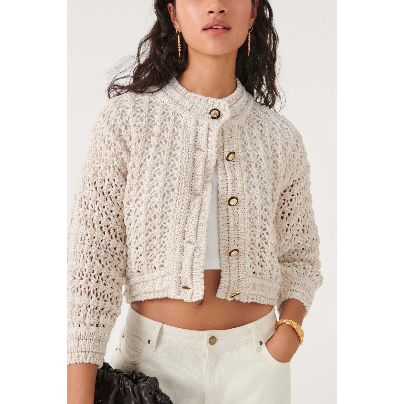 Cardigan Novela - Ecru - Femme