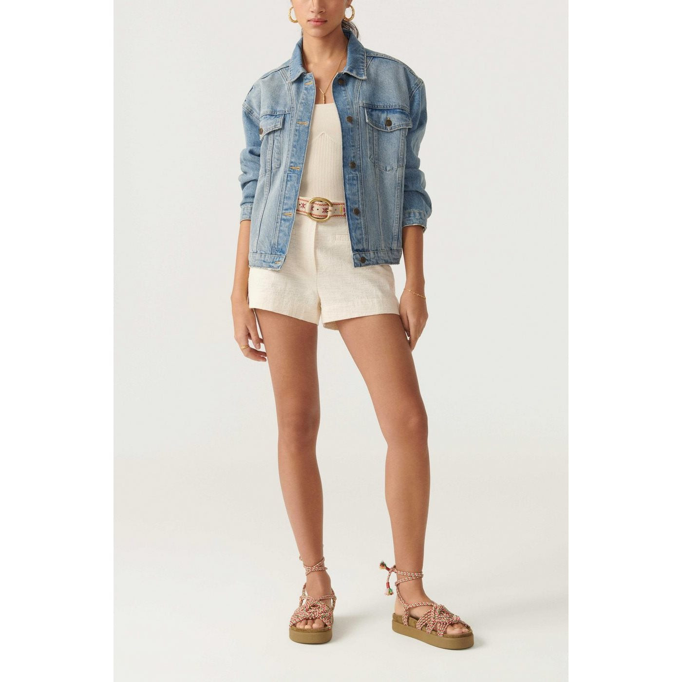 Veste Rodney - Bleu Clair Usé - Femme