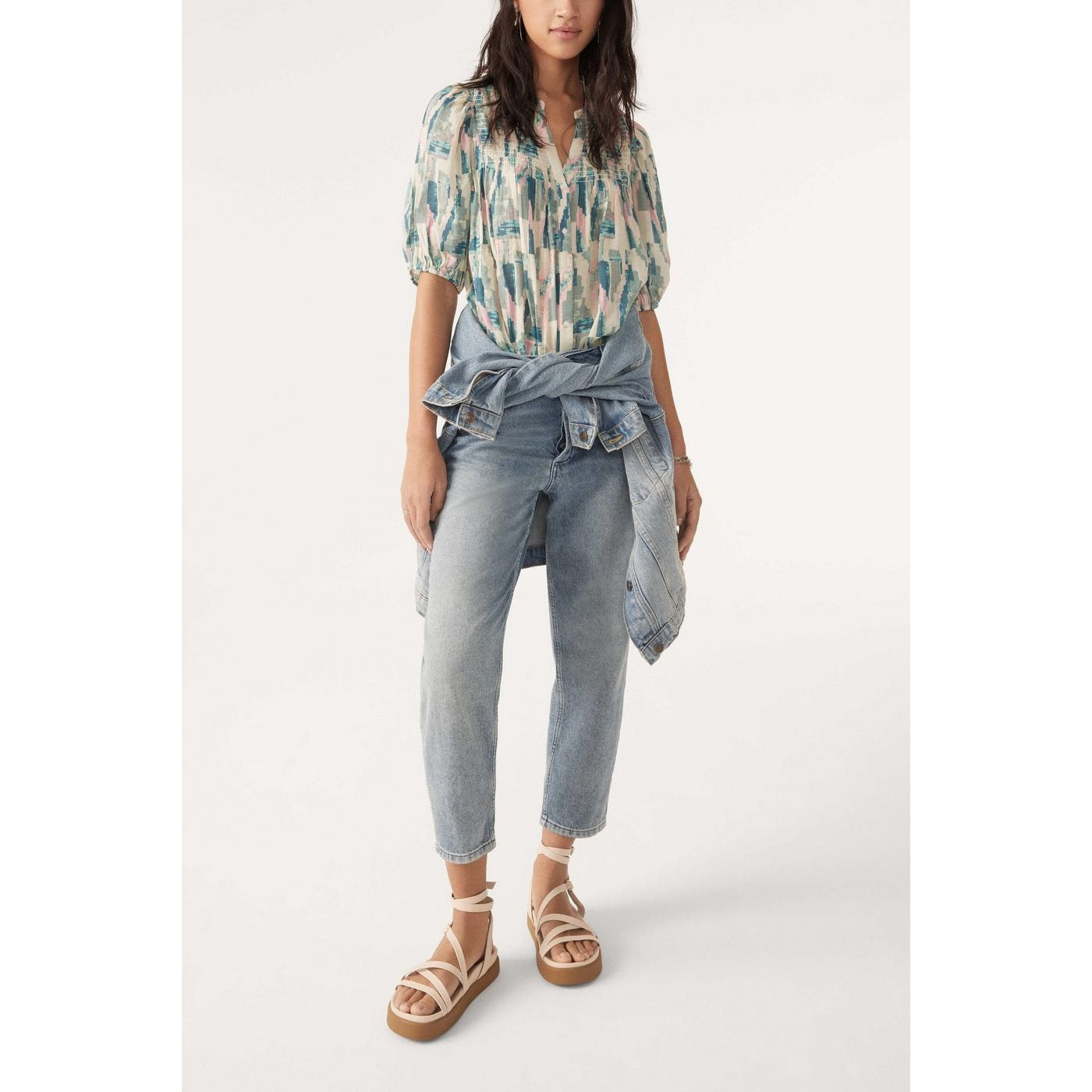 Chemise Teodor - Turquoise - Femme