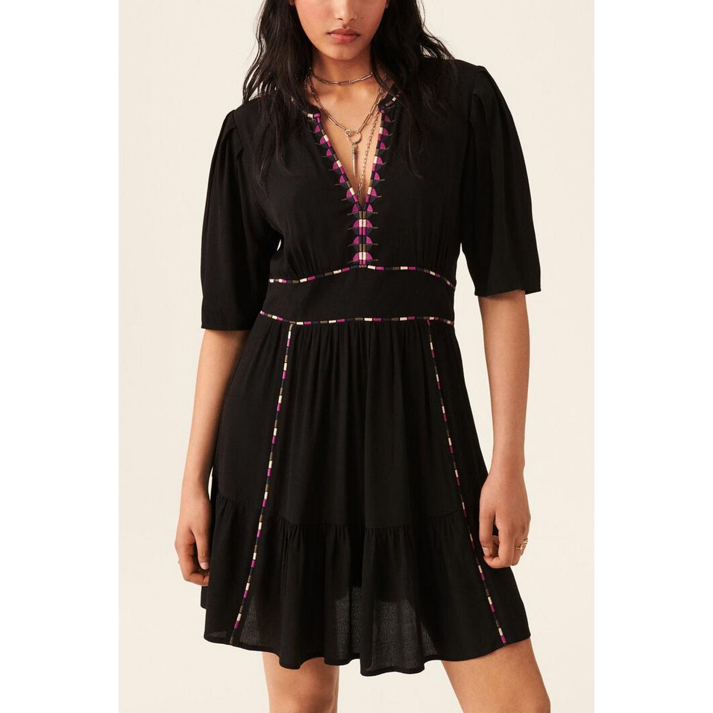Robe Teresa - Noir - Femme