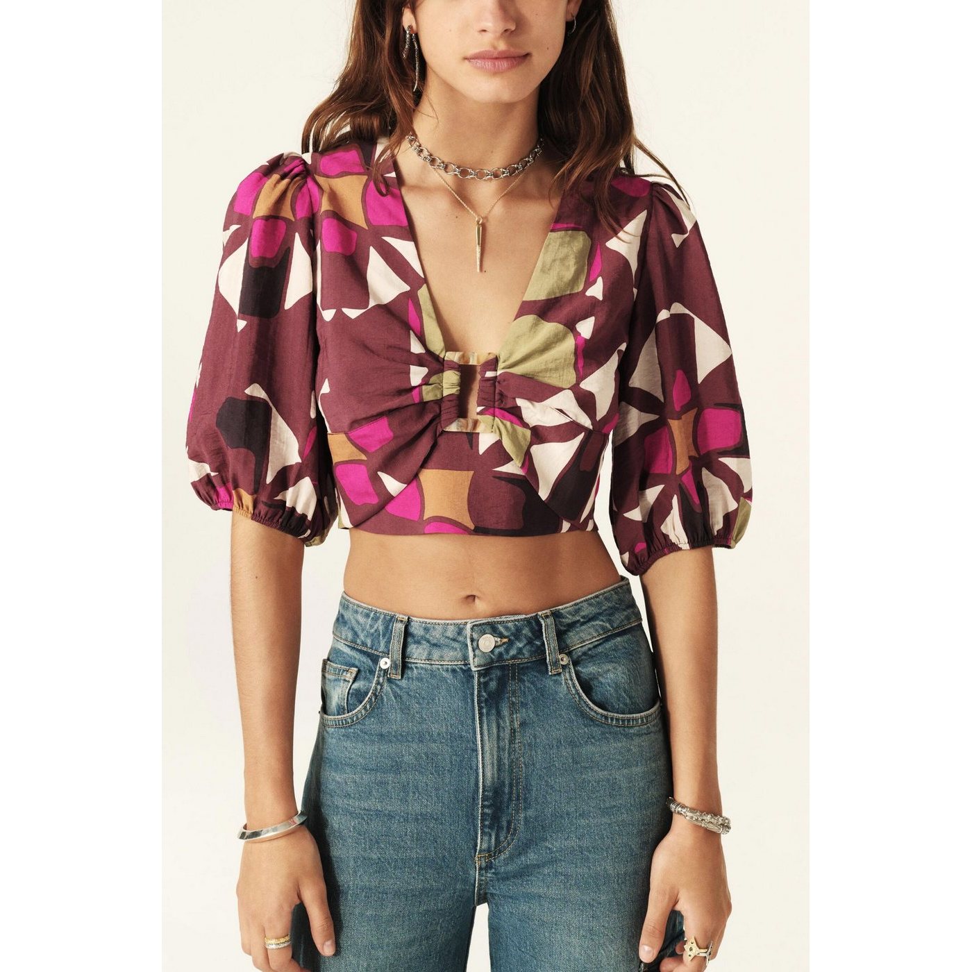 Top Aymar - Prune - Femme