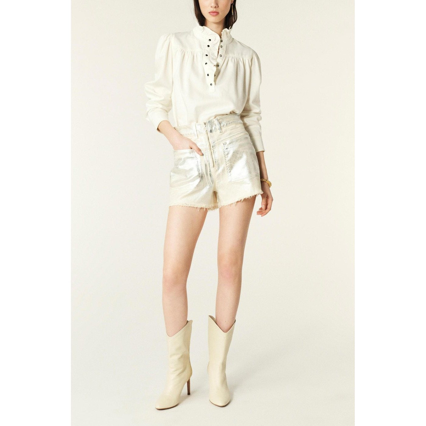 Short Cdavid - Argent - Femme