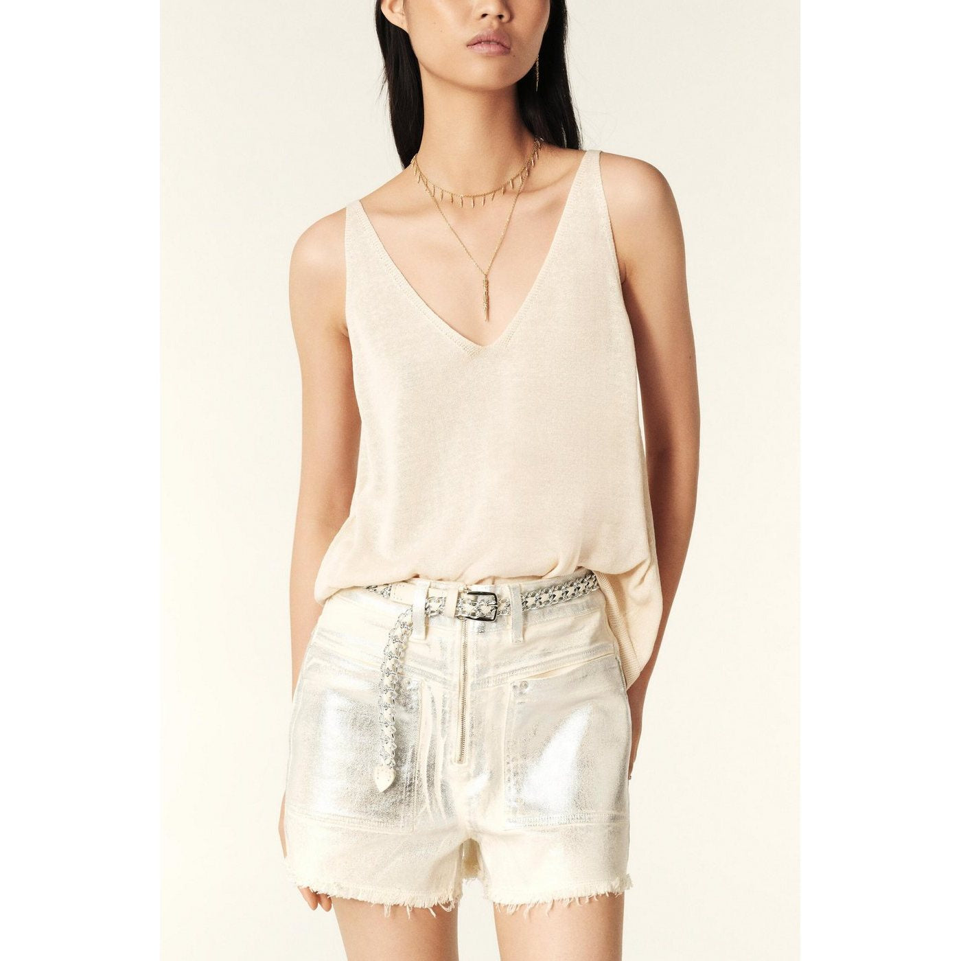 Top Dalil - Ficelle - Femme