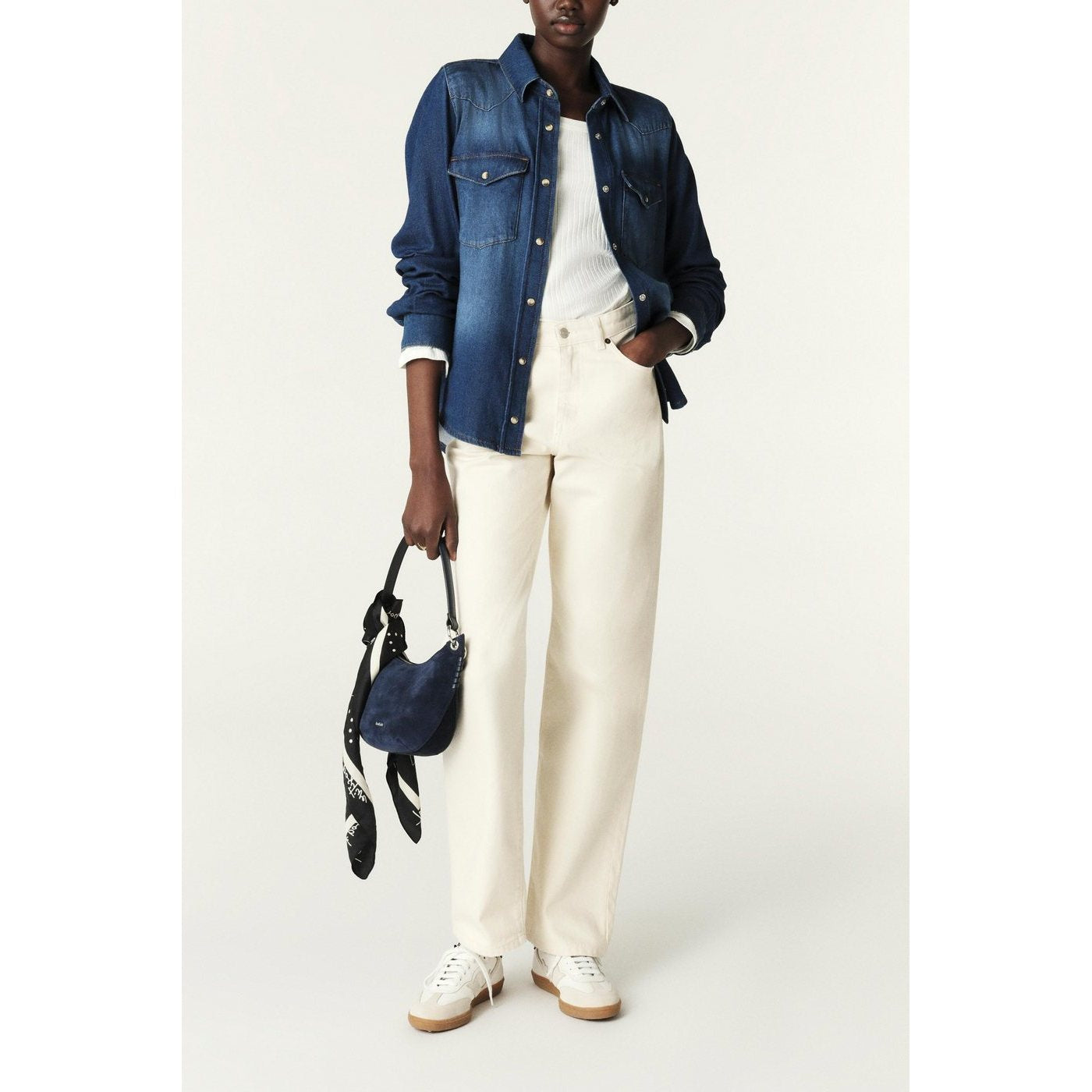 Pantalon Erell - Ecru - Femme