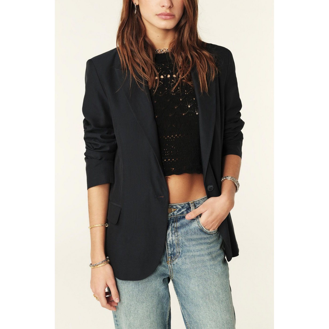 Blazer Feroy - Navy - Donna