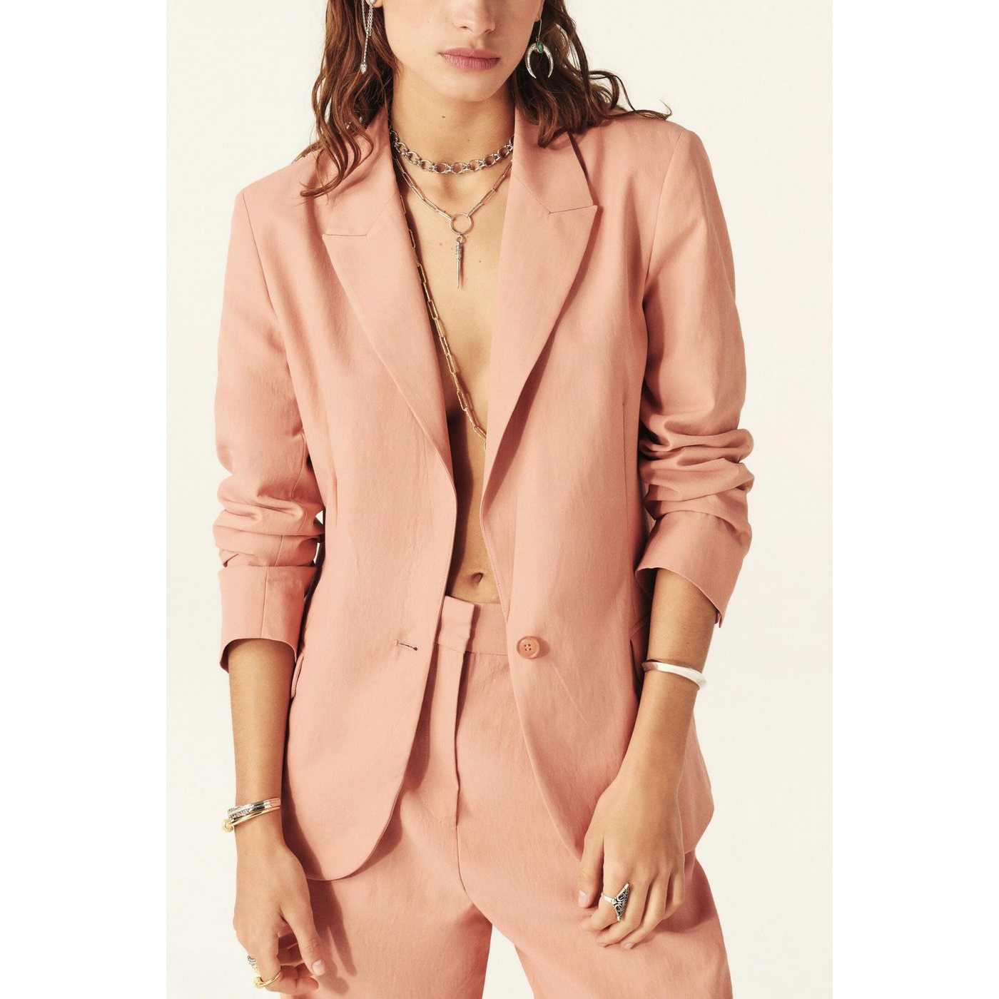Blazer Feroy - Peche - Donna