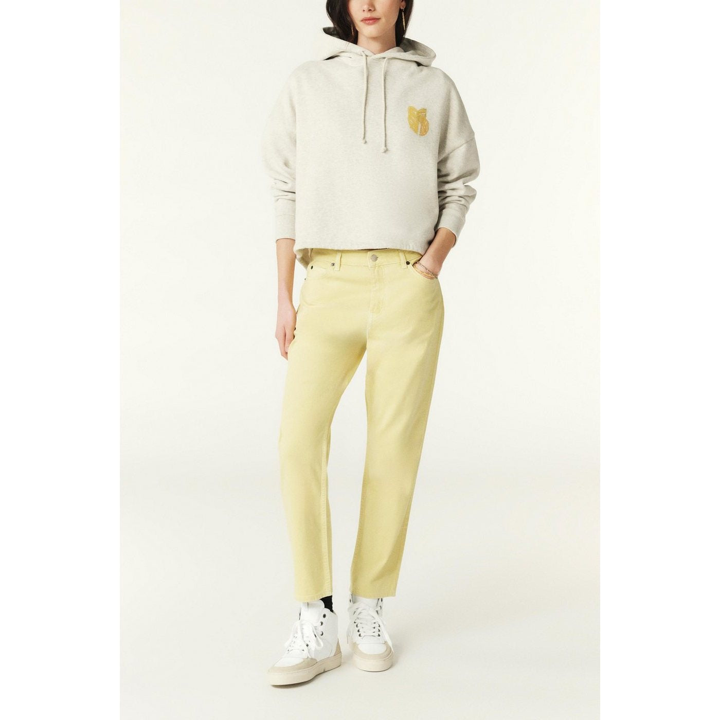 Pantalon Feva - Jaune - Femme