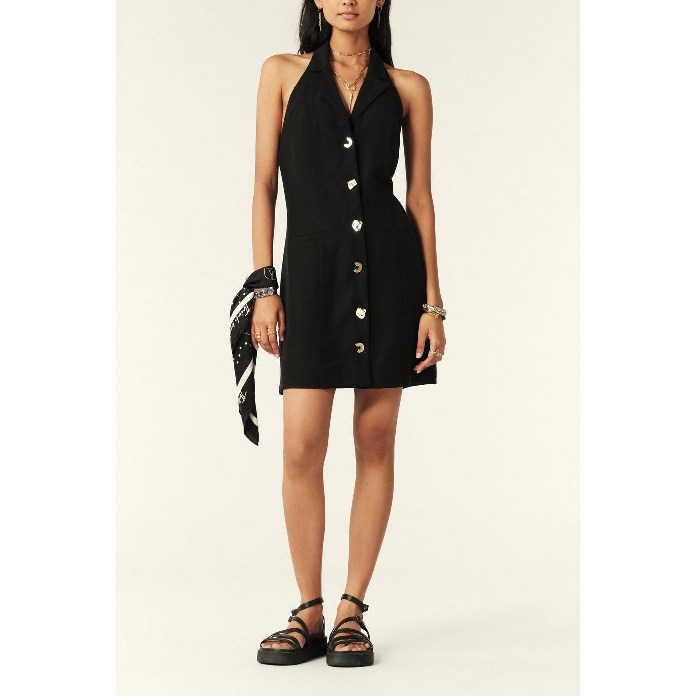 Robe Gelsy - Noir - Femme