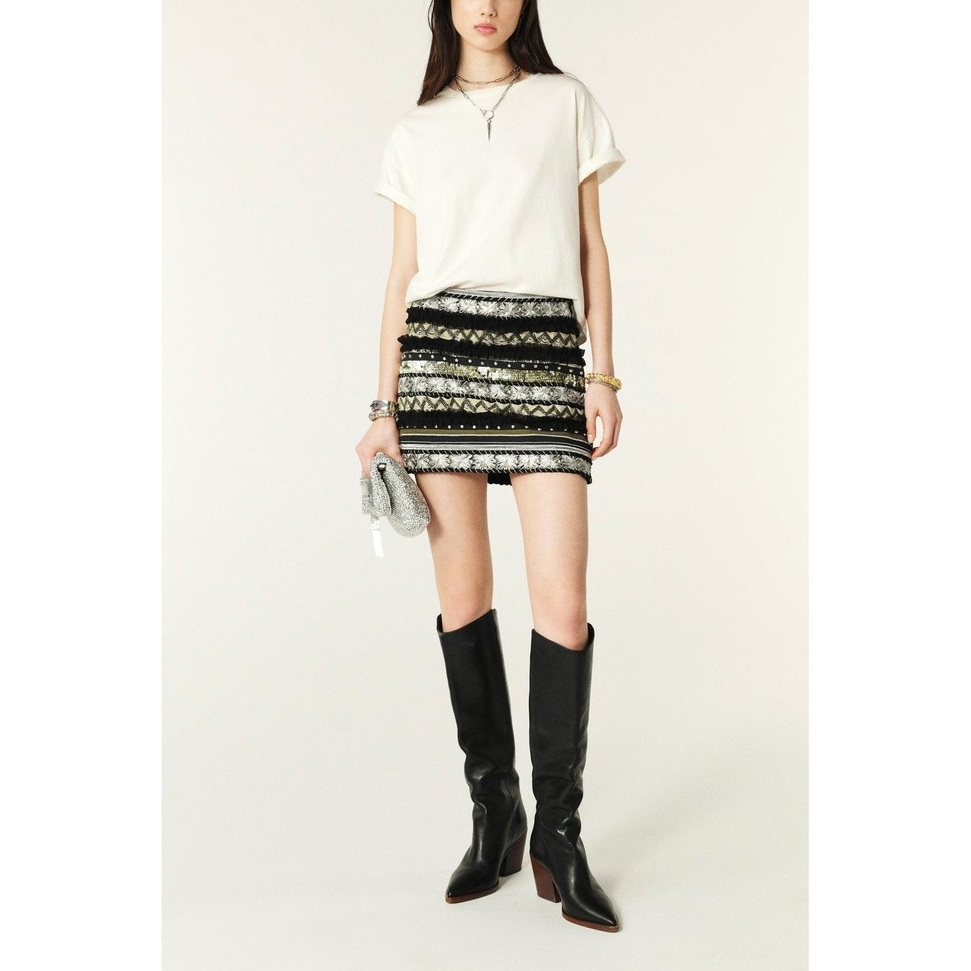 Jupe Guatemala - Noir - Femme