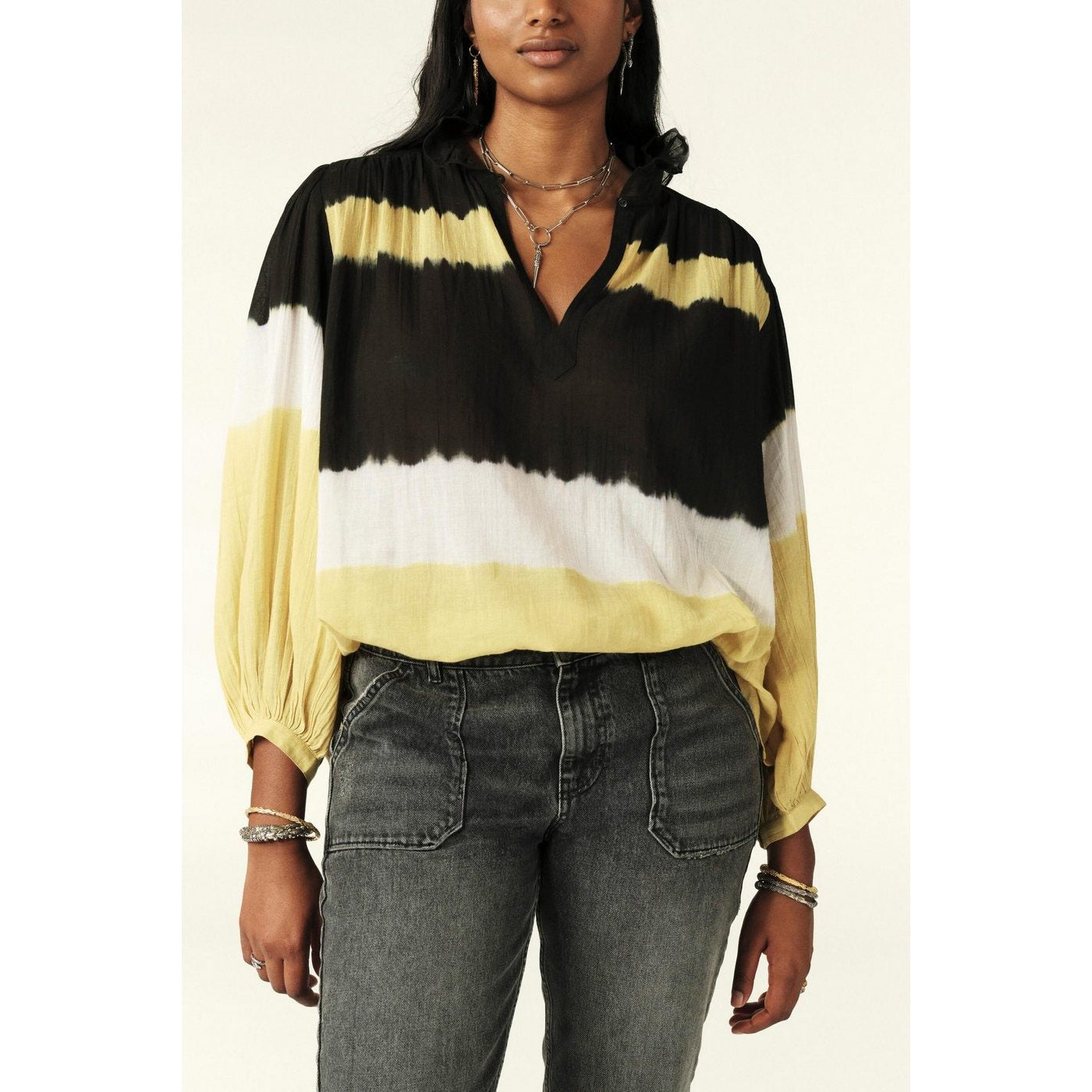 Camicetta Harvey - Giallo - Donna