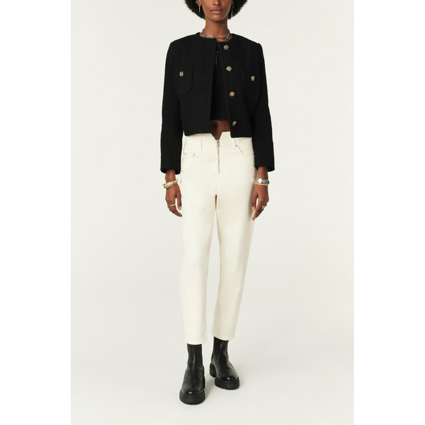 Jean Inzo - Ecru - Femme