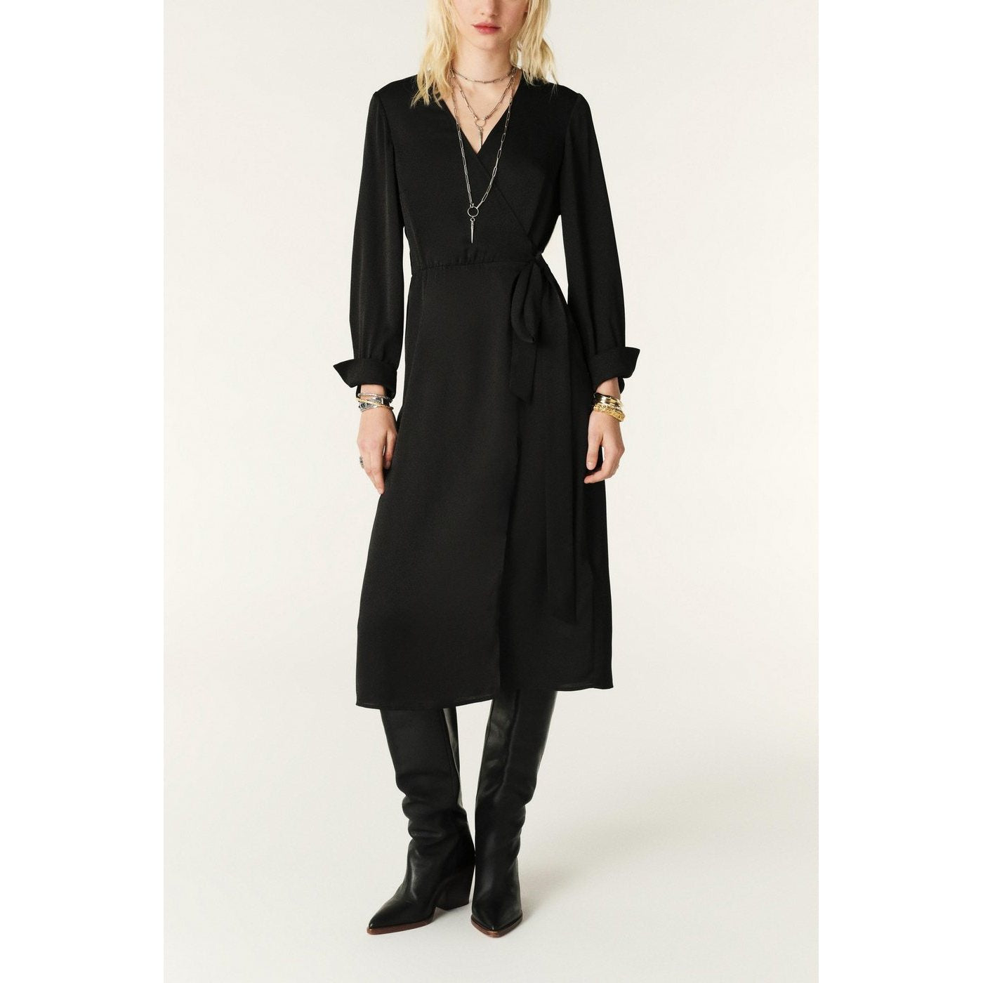 Robe Iris - Noir - Femme