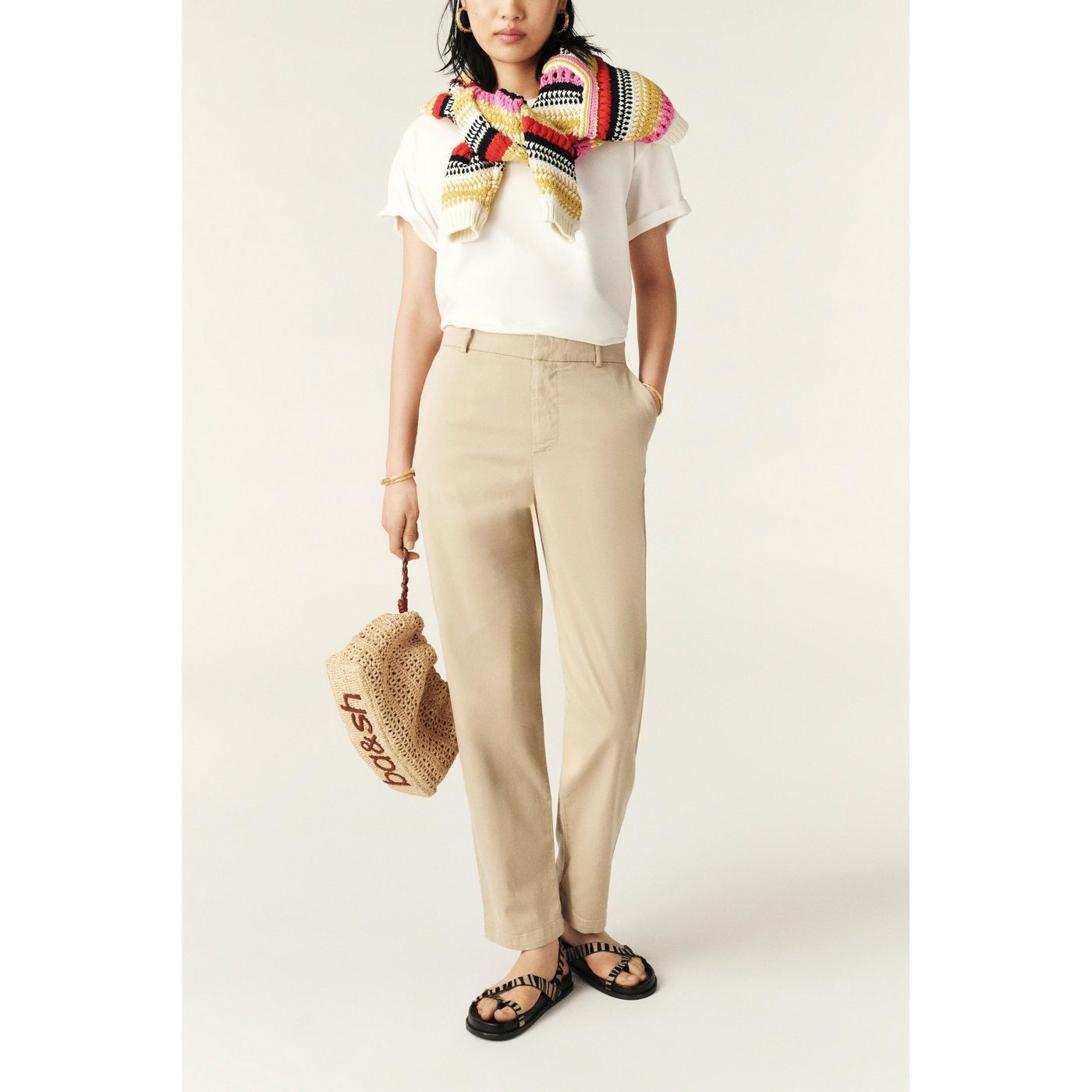 Pantalon Jally - Ficelle - Femme