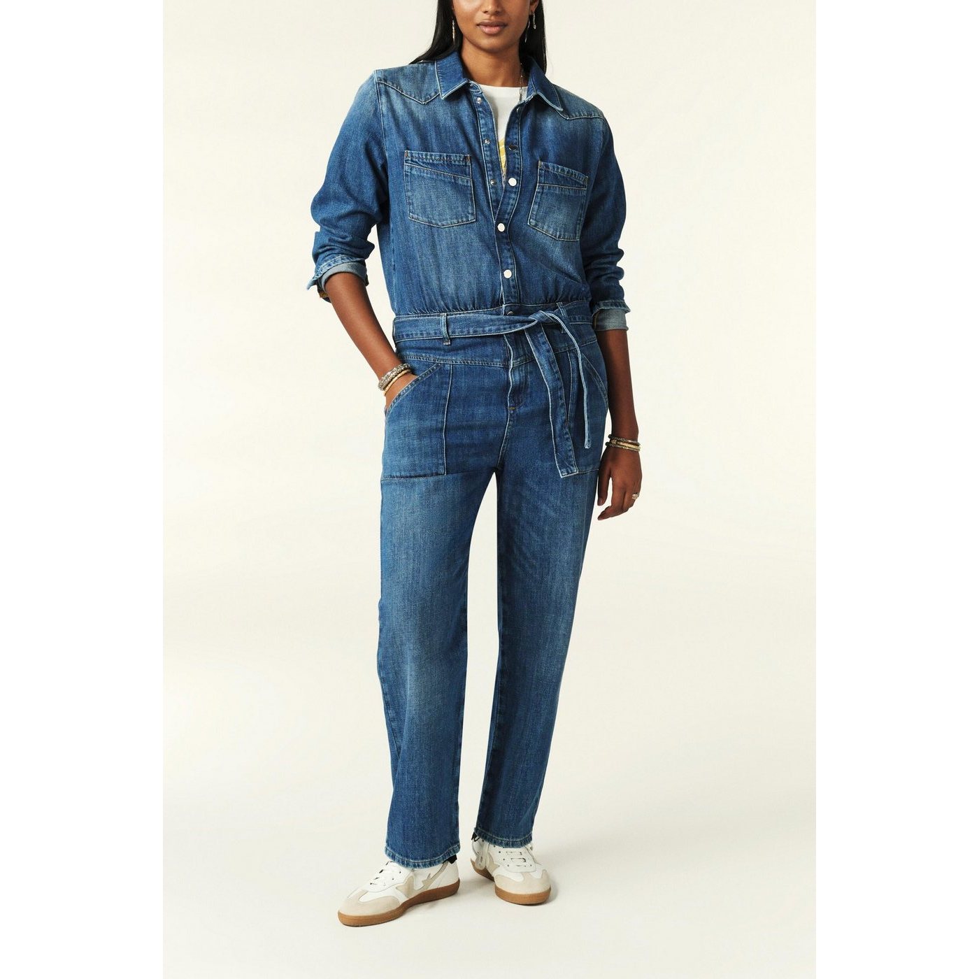 Combinaison Jerry - Bleu Jean - Femme