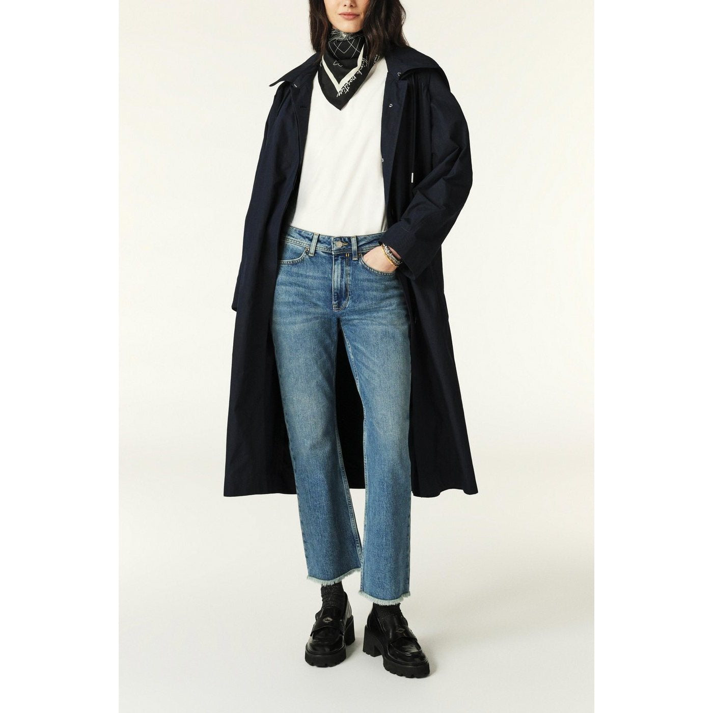 Trench Kaan - Bleu Nuit - Femme