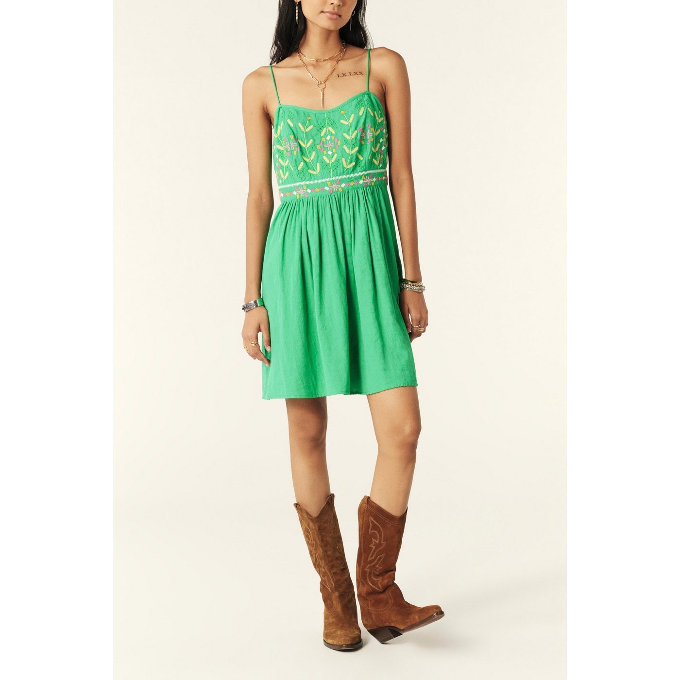 Robe Kika - Vert - Femme