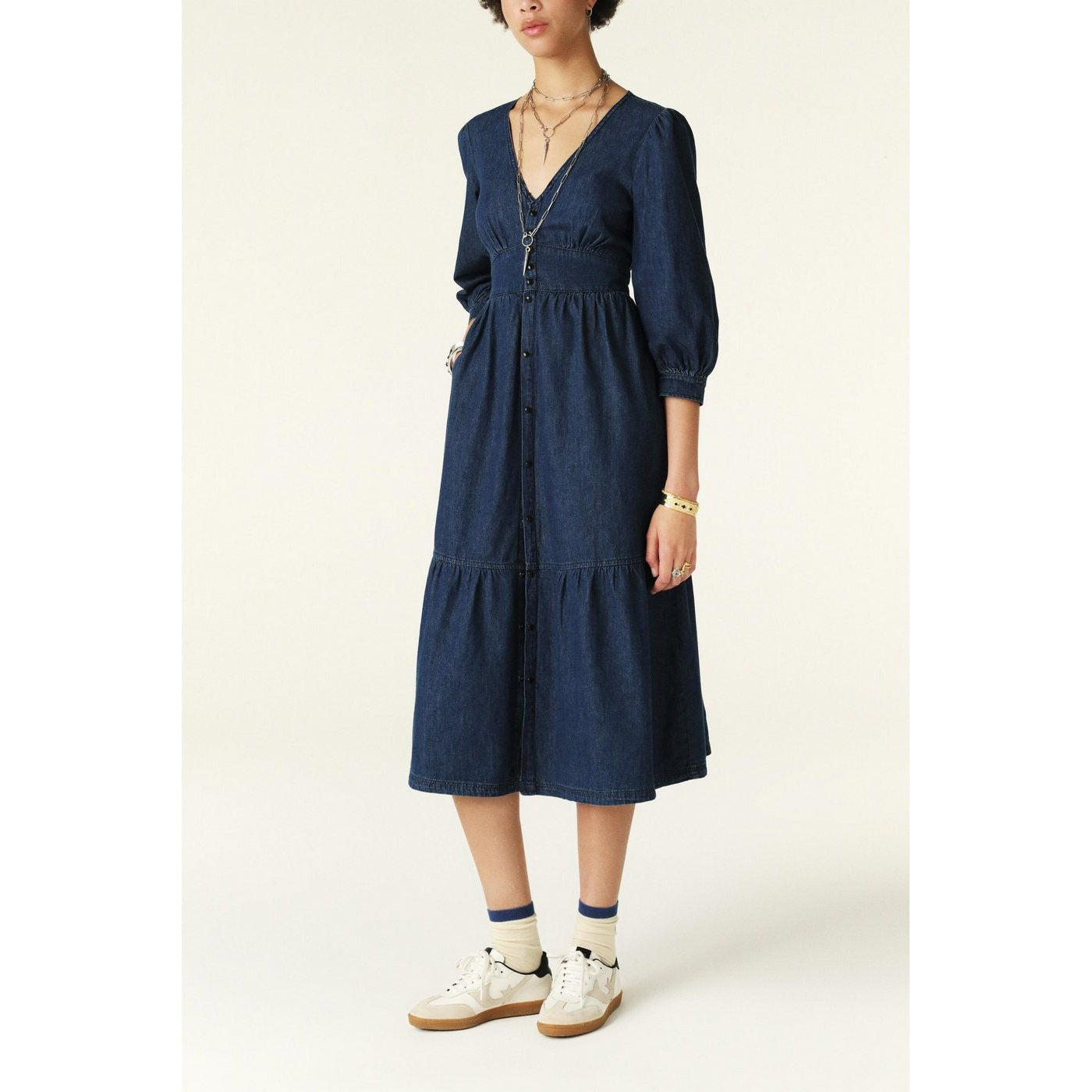 Robe Limi - Bleu Jean - Femme