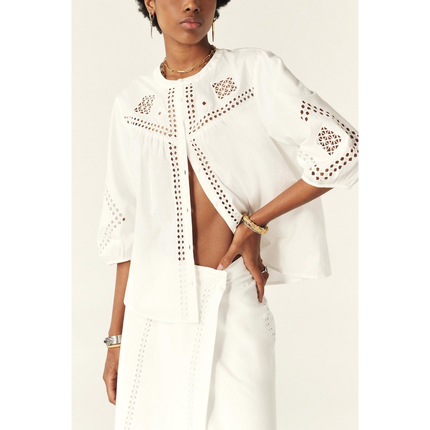 Chemise Lirkin - Blanc - Femme