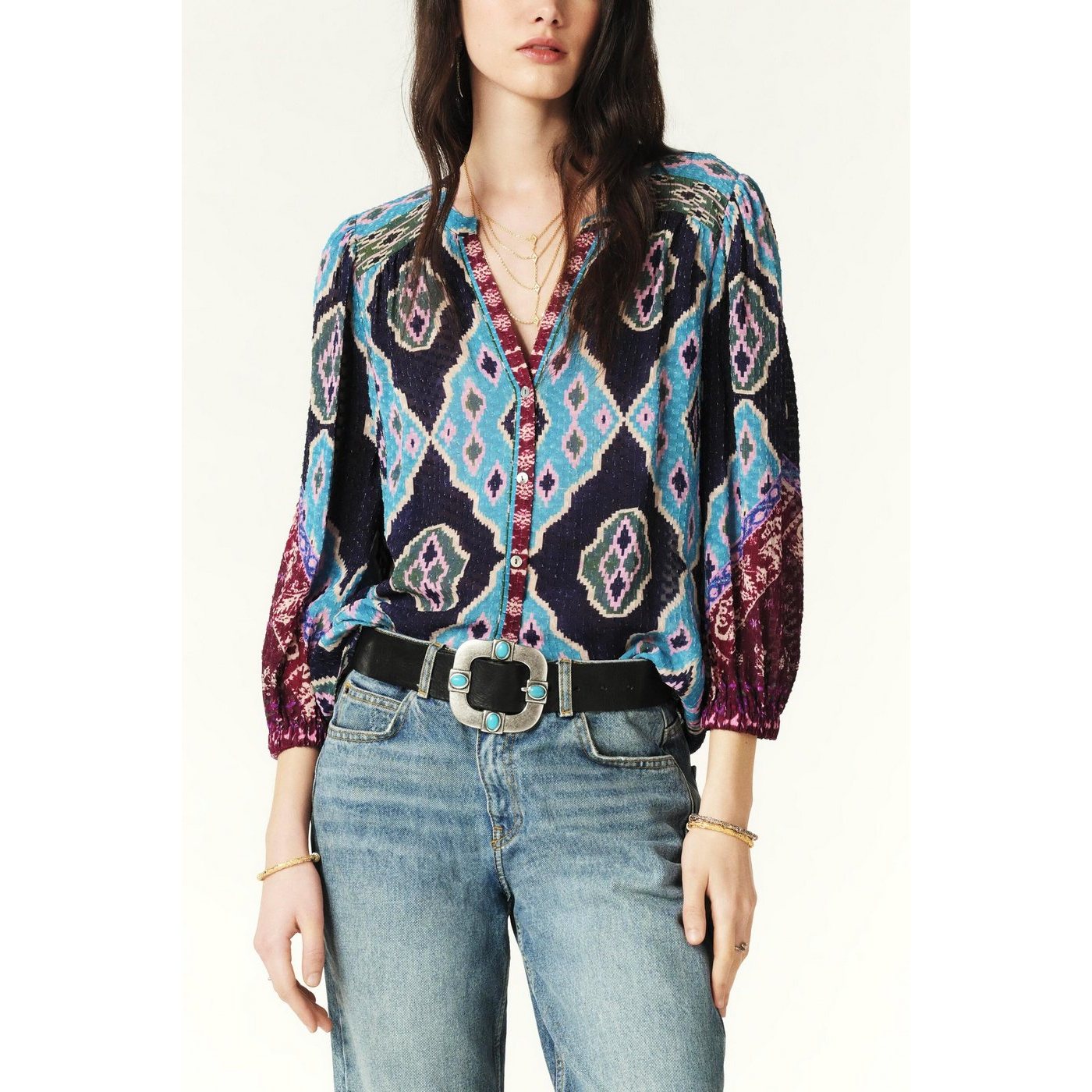 Chemise Mad - Marine - Femme