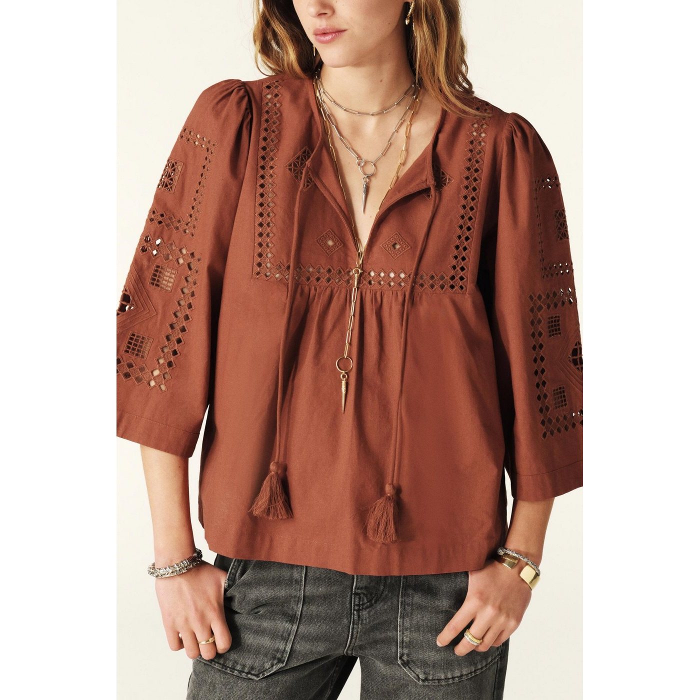 Top Malta - Ecureuil - Femme