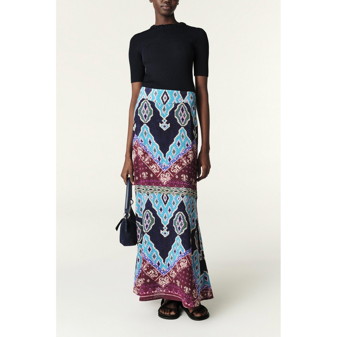 Jupe Manessa - Marine - Femme