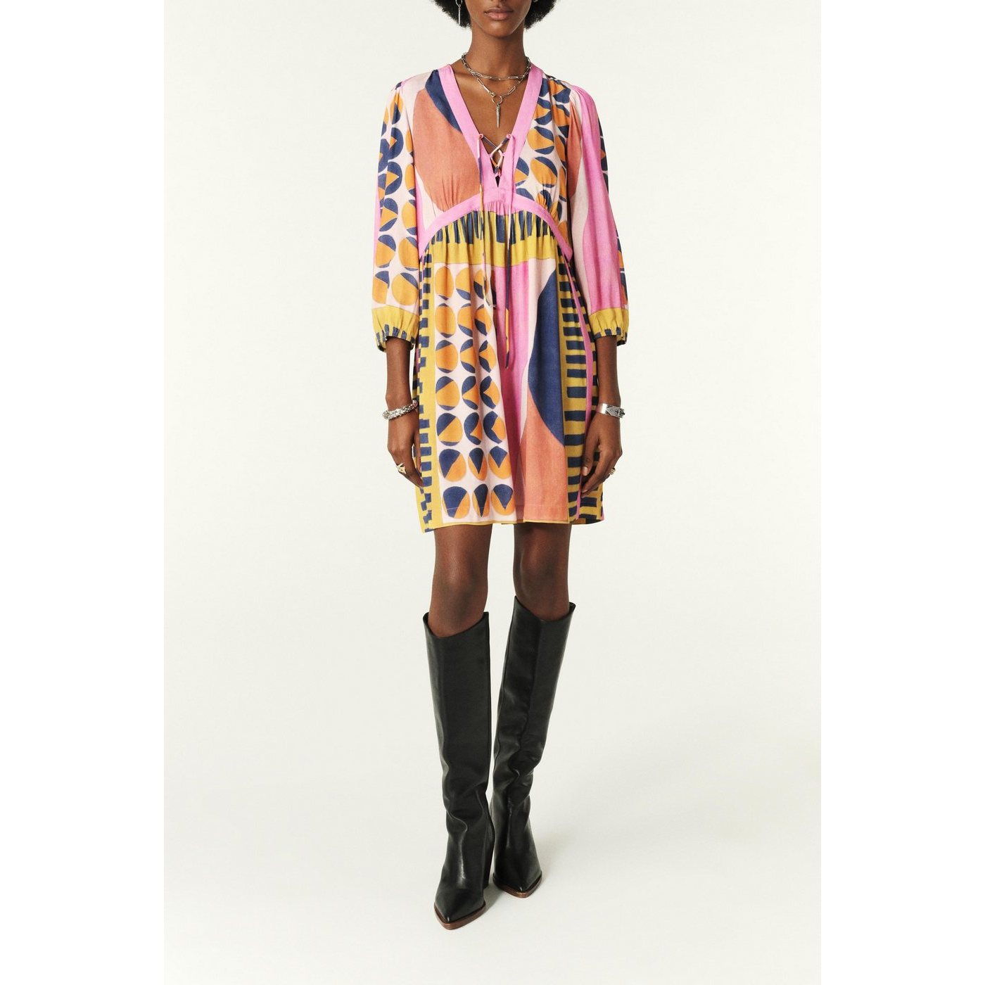 Robe Myriem - Rose - Femme