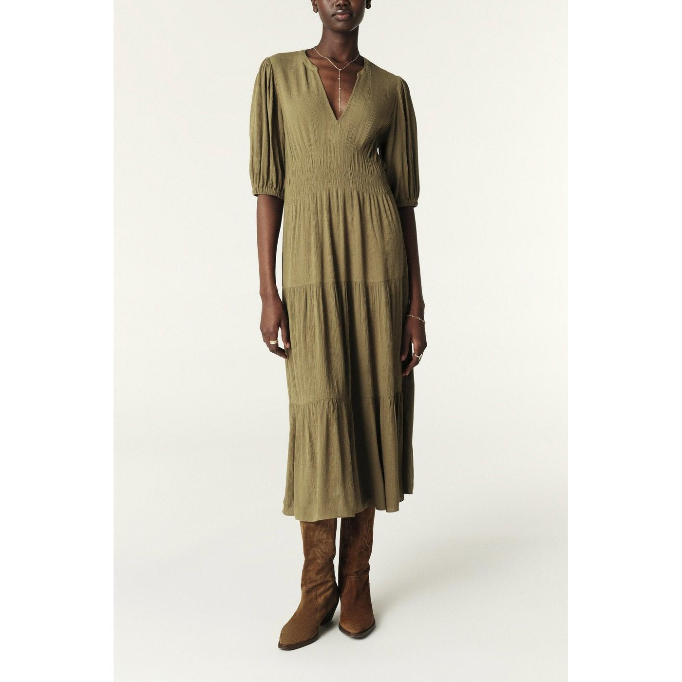 Robe Norma - Kaki - Femme