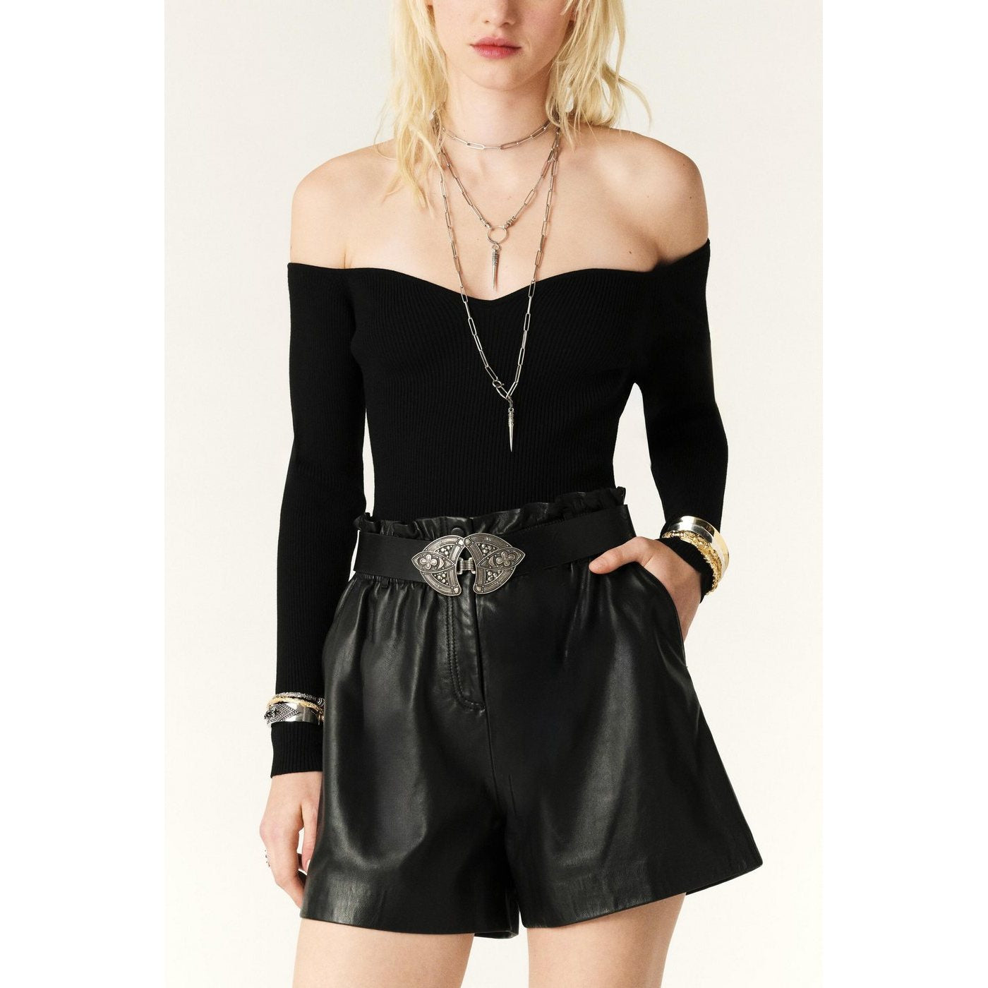 Pull Owais - Noir - Femme