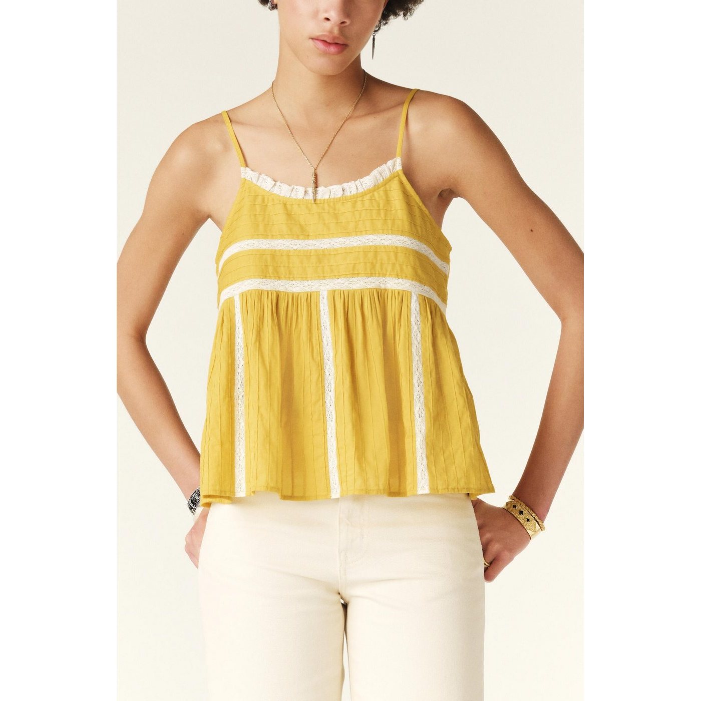 Top Paname - Jaune - Femme