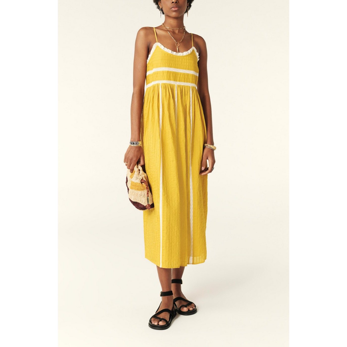 Robe Pensee - Jaune - Femme