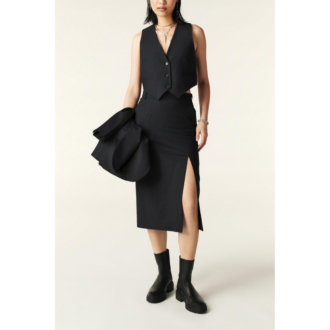 Jupe Peter - Bleu Nuit - Femme