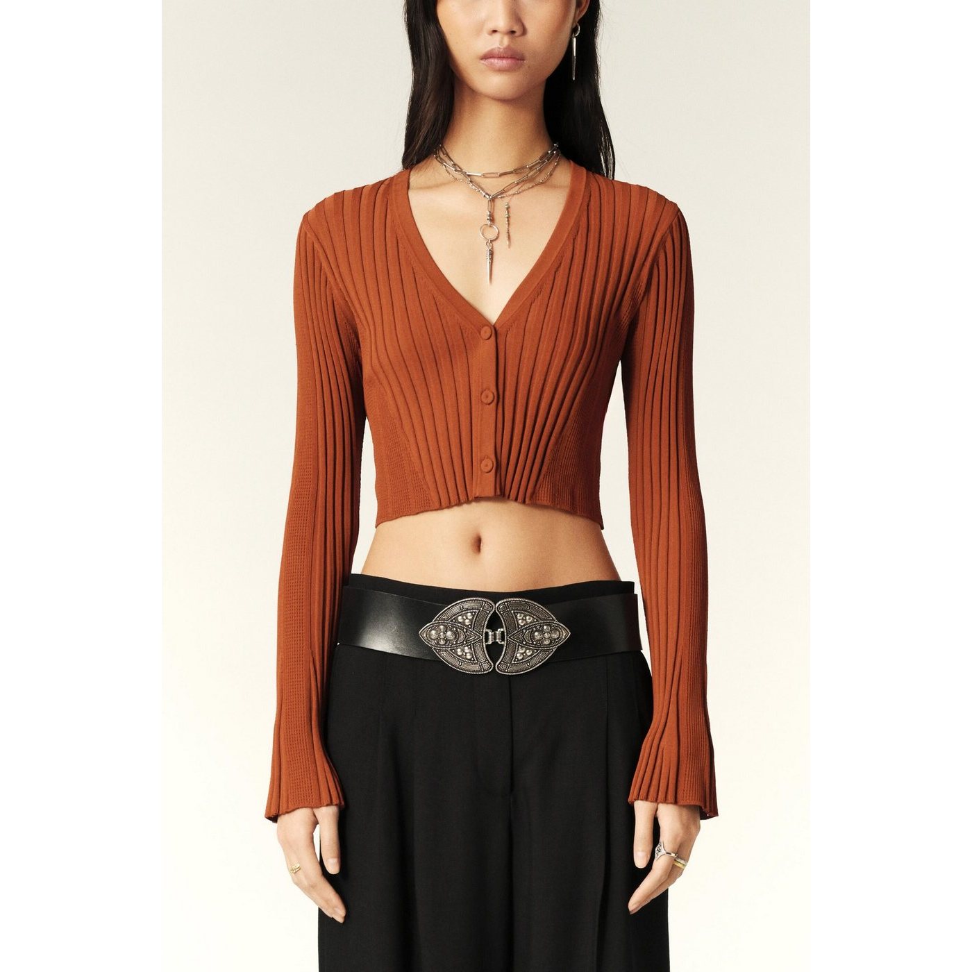 Cardigan Pusha - Ecureuil - Femme