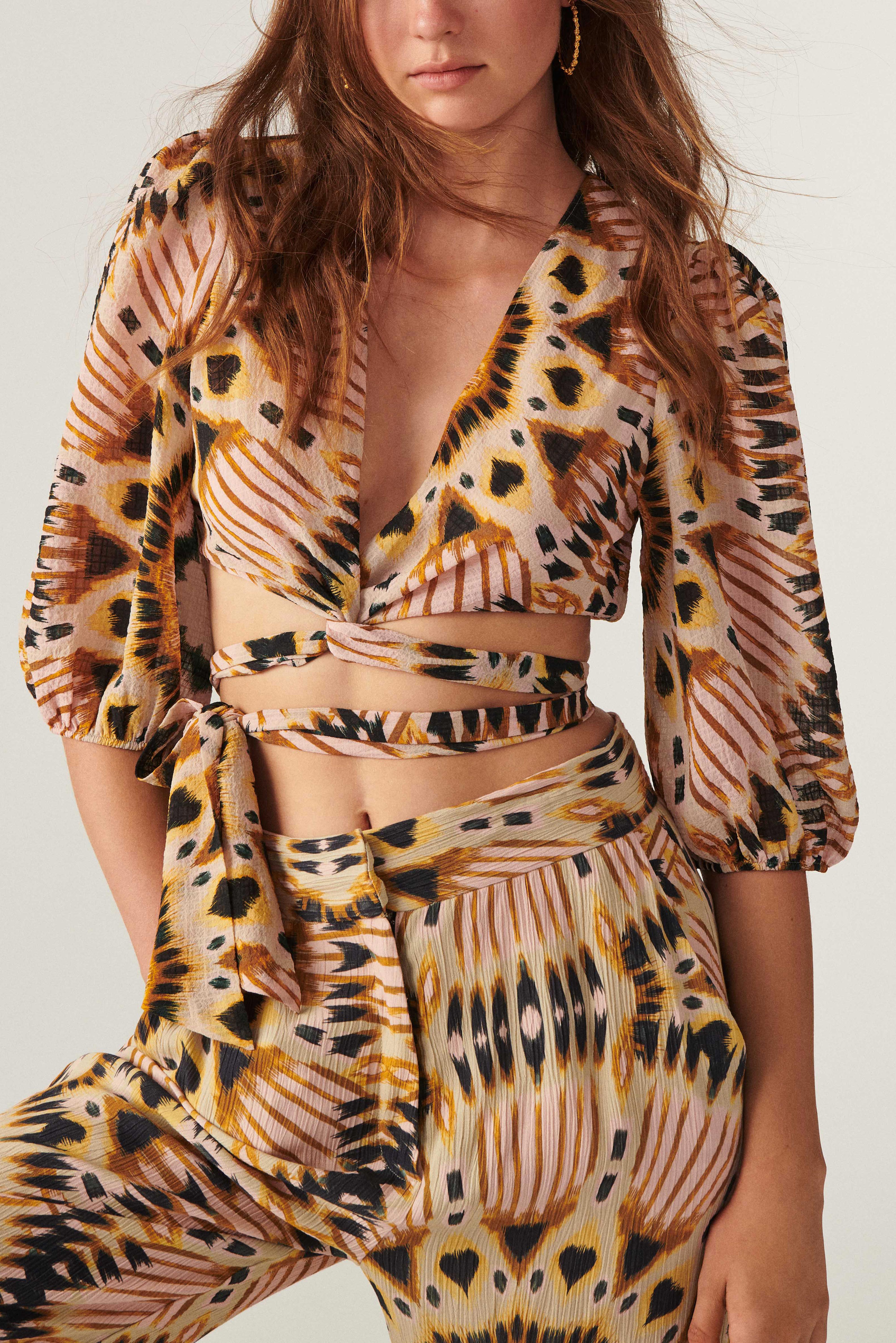 Top Cally - Beige - Femme