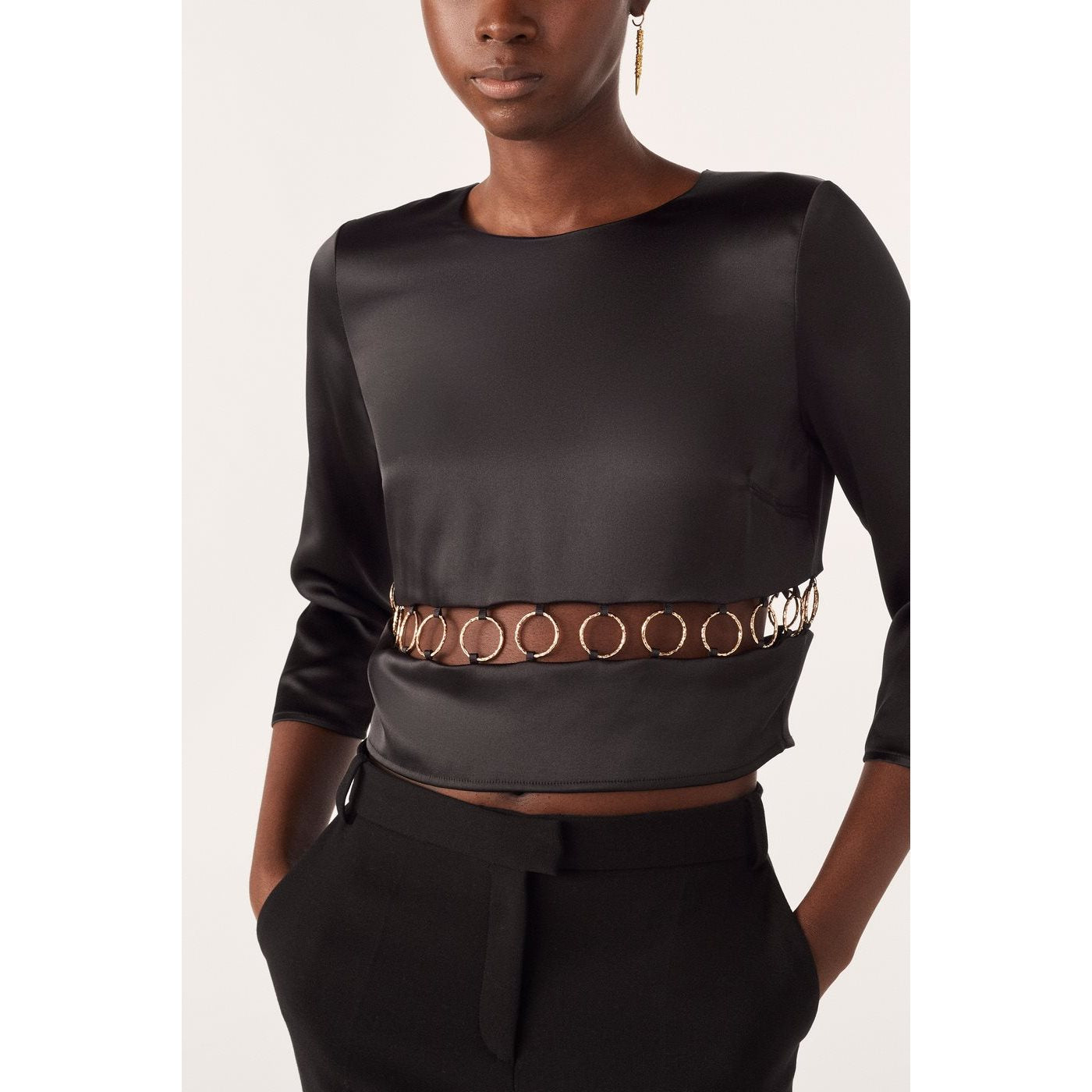 Top Casy - Noir - Femme