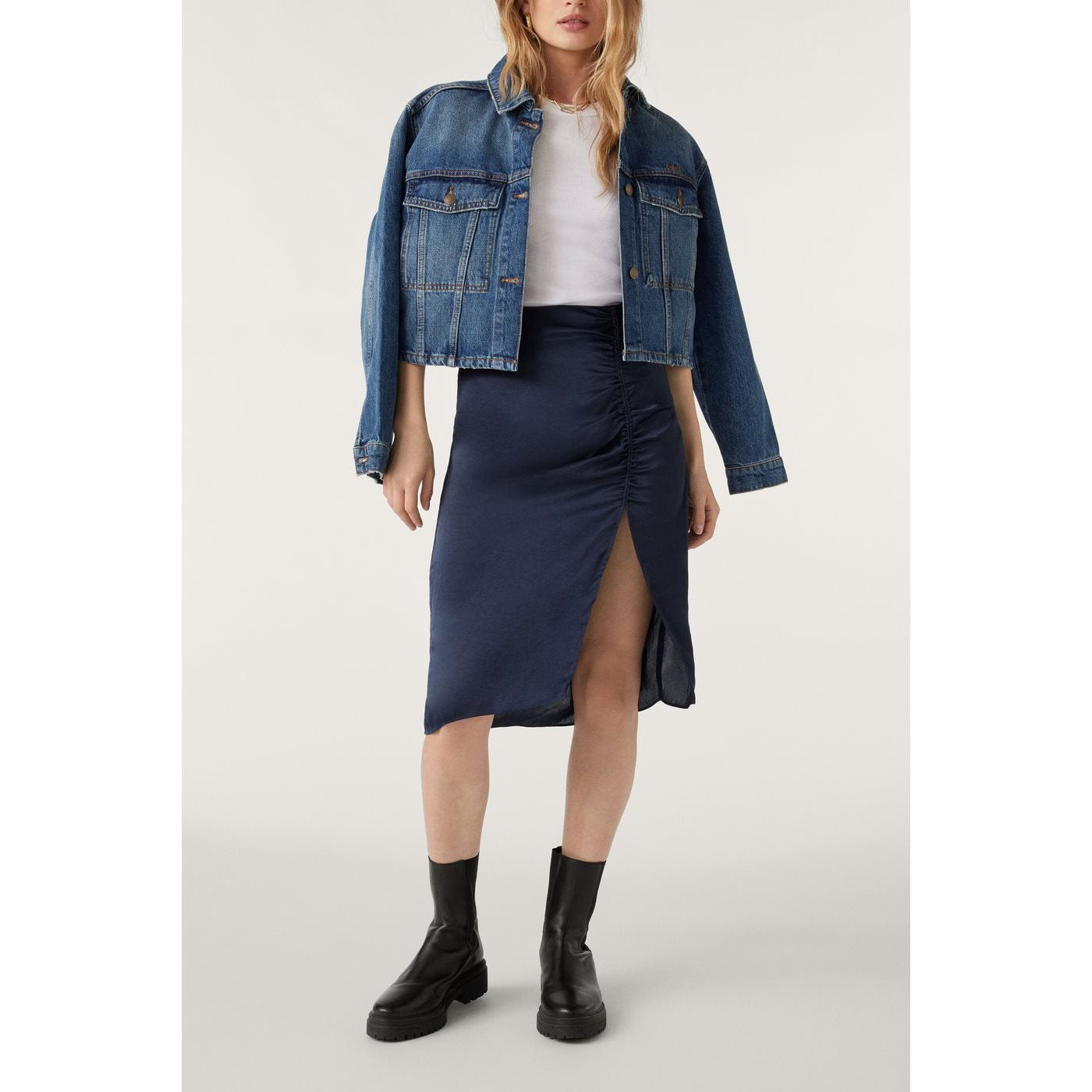 Jupe Charlize - Bleu Nuit - Femme