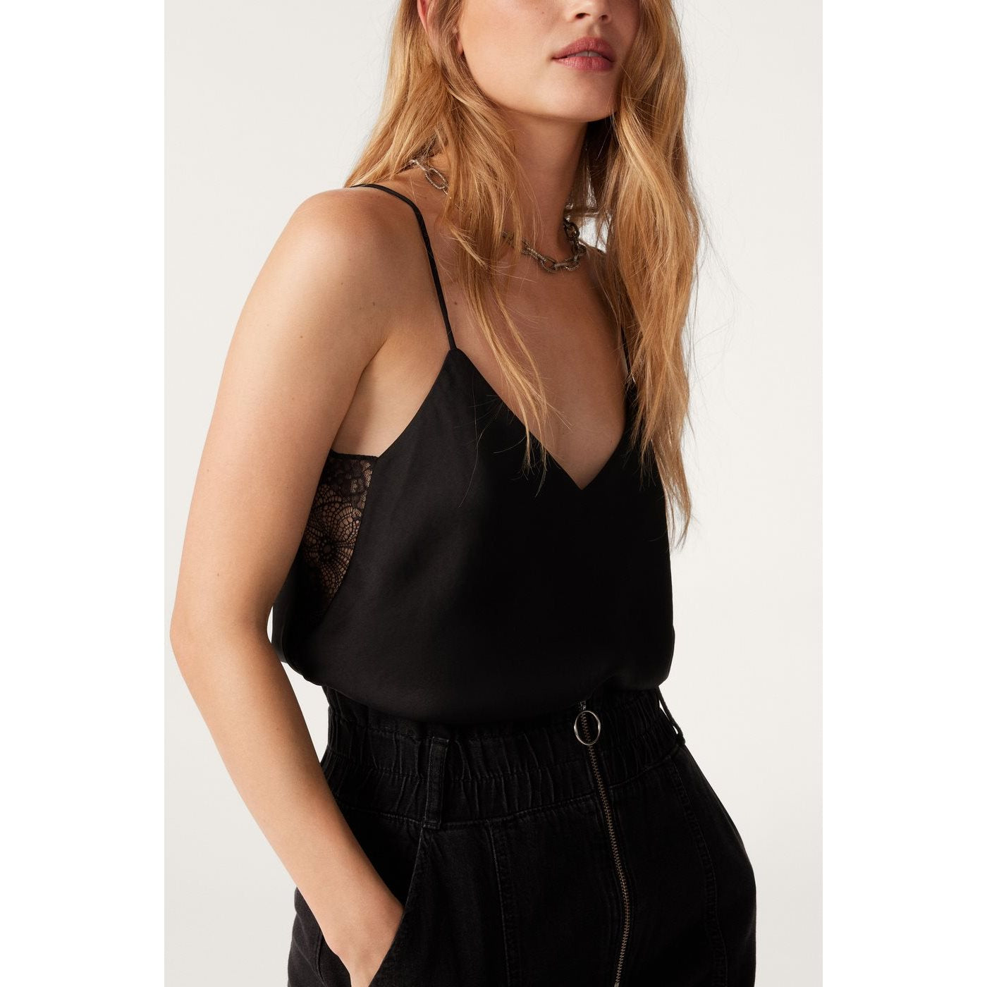 Top Clarisse - Noir - Femme