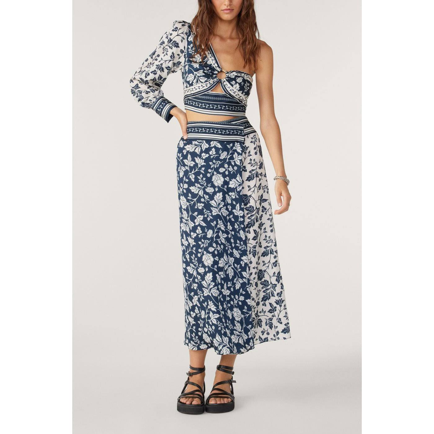 Jupe Harper - Encre - Femme