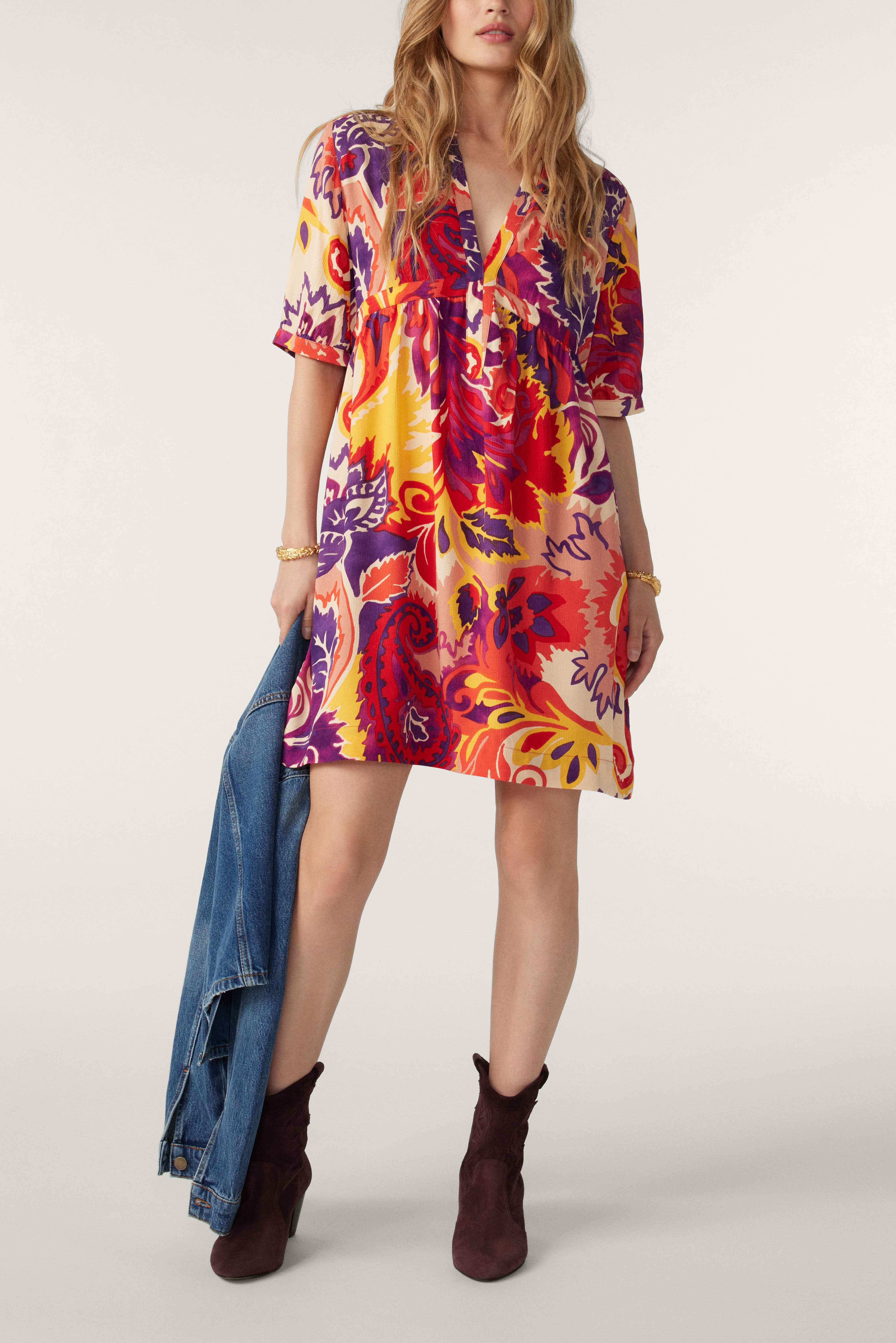 Robe Nilly - Ocre - Femme